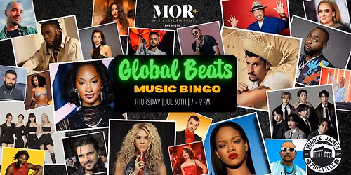 Global Beats Music Bingo @ Middle James Brewing - Pineville