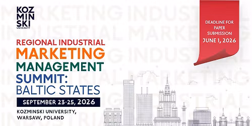 Regional Industrial Marketing Management Summit: Baltic States