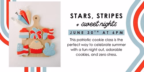 Star Spangled Cookie Decorating Class