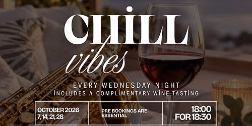 Chill Vibes Wednesdays October