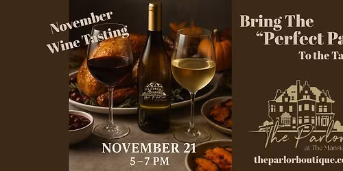 November Tasting\ud83e\udd42