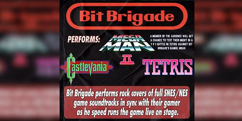 Bit Brigade - Performs \u201cMega Man II\u201d + \u201cCastlevania\u201d + \u201cTetris\u201d LIVE
