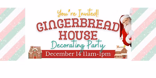 Gingerbread House Decorating Party