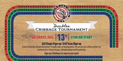 Bullseye Cribbage Tournament