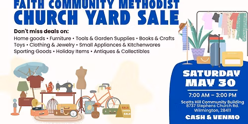 FCMC's First Annual Yard Sale