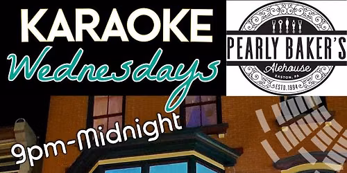 Karaoke Wednesdays at Pearly Bakers Alehouse