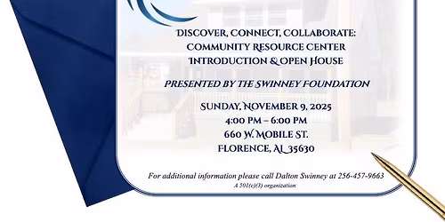 Community Center Open House & Presentation Event  