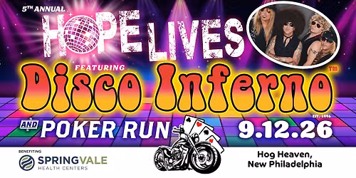 5th Annual Hope Lives Concert & Poker Run