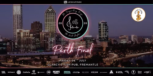 The Songwriting Prize 2026: Perth Final | Clancy's Fish Pub