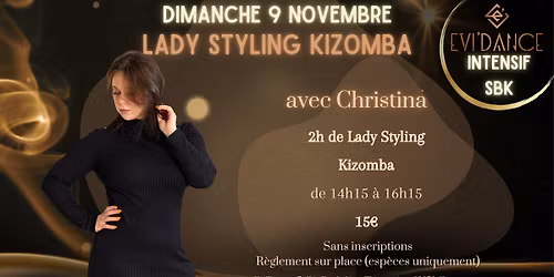 Intensif Lady Styling Kizomba - 9 Novembre