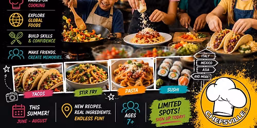 Cooking Adventures Camp (Ages 7+) \u2013 Grapevine | Chefsville