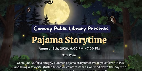 August Pajama Storytime