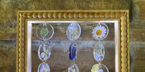 Floral frame light class at The Cozy Corner Bookstore-Charlotte 