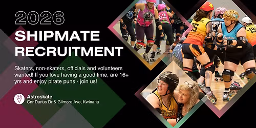 Shipmates Wanted - Roller Derby Info Night
