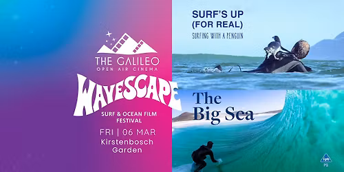 Wavescape - NEW DATE ( The Big Sea & Surfs Up - For Real)