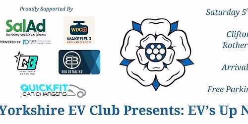 Yorkshire EV Club - EVs Up North 2026 at the Rotherham Show