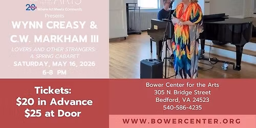 Lovers and Other Strangers: A Spring Cabaret with Wynn Creasy & C.W. Markham III