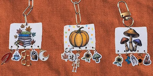 Make & Munch: Fall Bag Charms - Evening