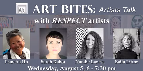 Art Bites: Artists Talks with RESPECT artists