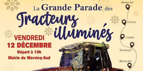 La Grande Parade des Tracteurs Illuminés