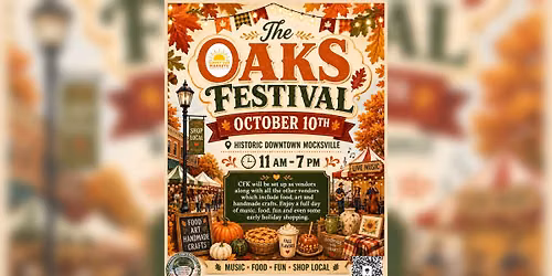 CFK at THE OAKS FESTIVAL w\/Sunny Day Markets