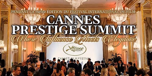 GALA DINER CANNES PRESTIGE SUMMIT