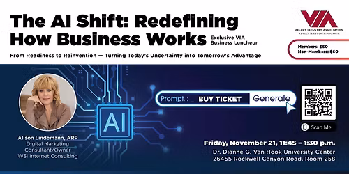 VIA Luncheon - The AI Shift: Redefining How Business Works