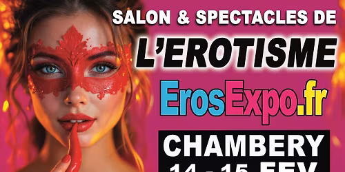 Salon de l'\u00e9rotisme de chambery