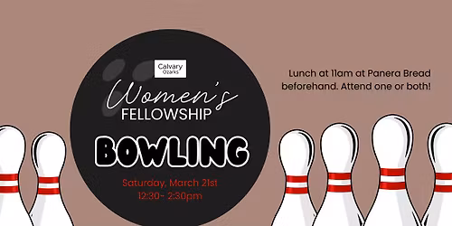 Women's Fellowship Bowling and Lunch
