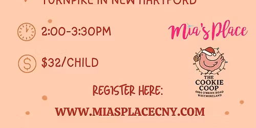 Cookie Decorating Class @ Mia\u2019s Place