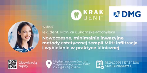Wyk\u0142ad "Nowoczesne metody estetycznej terapii MIH: infiltracja i wybielanie w praktyce klinicznej"