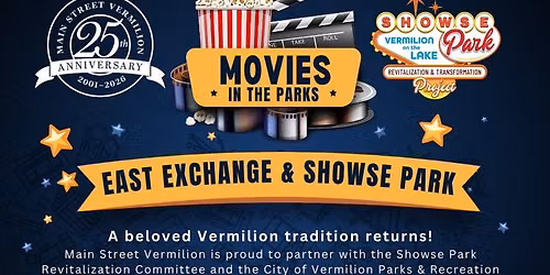 Movies in the Park - East Exchange Park, Vermilion Ohio