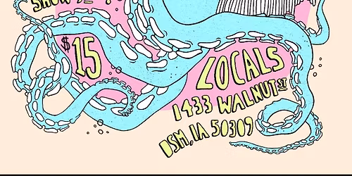 LADY REVEL w\/ DIRTY BLONDE & KIBBLE at Locals