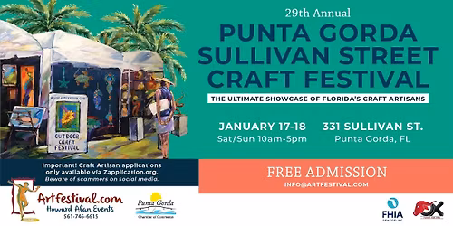 29th Annual Punta Gorda Sullivan Street Craft Festival