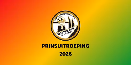 Prinsuitroeping 2026