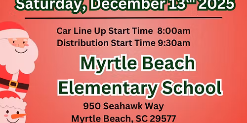 Myrtle Beach Elem. FREE FOOD DISTRIBUTION