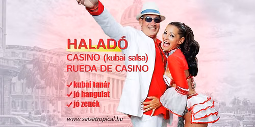Halad\u00f3 Casino (kubai salsa) \u00e9s Rueda de Casino \ud83c\udde8\ud83c\uddfa | h\u00e9tf\u0151 19:45