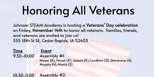JSA Veterans Day Celebration