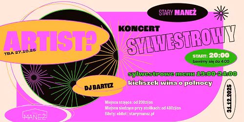 SYLWESTER 2025\/26