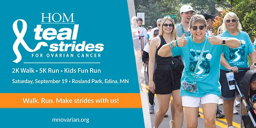 MOCA's HOM Teal Strides for Ovarian Cancer