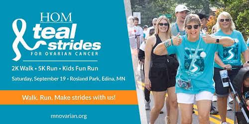 MOCA's HOM Teal Strides for Ovarian Cancer