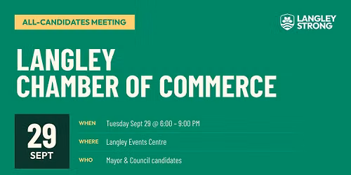 All-Candidates Meeting: Langley Chamber of Commerce