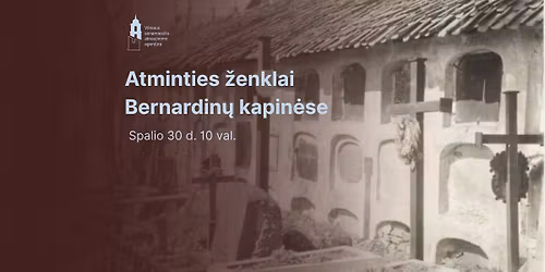 Ekskursija po Bernardin\u0173 kapines su dr. Juozapu Bla\u017ei\u016bnu