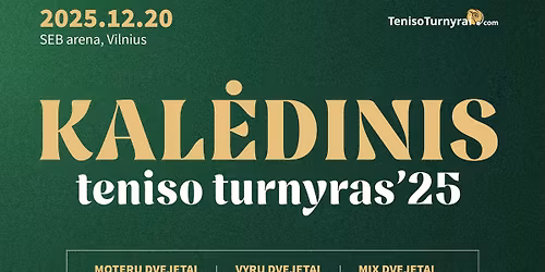 Kal\u0117dinis teniso turnyras\u201925