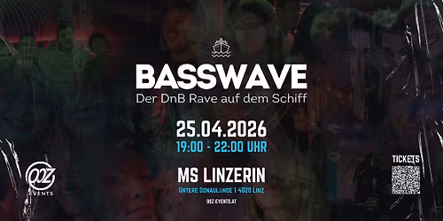 BASSWAVE - Der DnB Rave auf dem Schiff | Linz