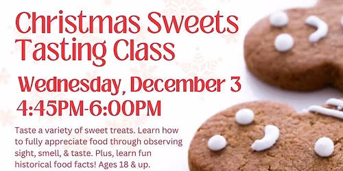 Christmas Sweets Tasting Class