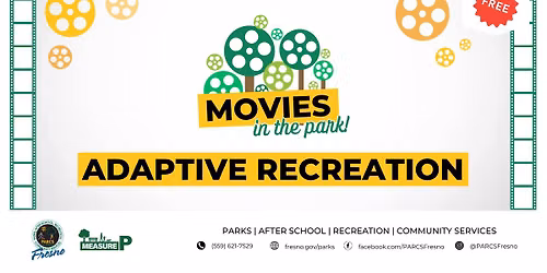 Movies in the Park (Adaptive Recreation) - FREE