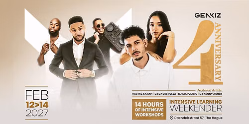 Generation Kiz 4th Anniversary: Intensive Learning Weekender