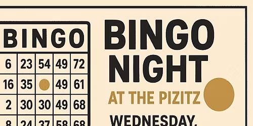 Bingo Night at The Pizitz