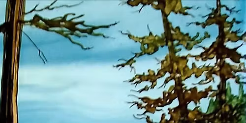 Alcohol ink on tile: Sitka Shore